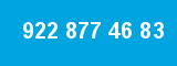 922 877 46 83 922 877 46 83